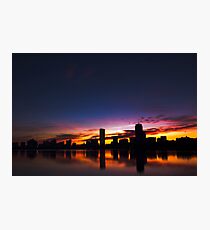 Sunrise Along the Charles Photographic Print
