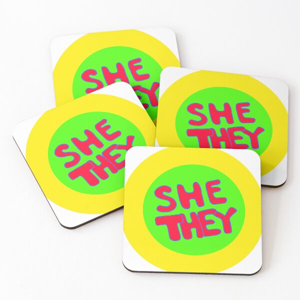 Item preview, She/They Pop designed and sold by Nevermind-artss.