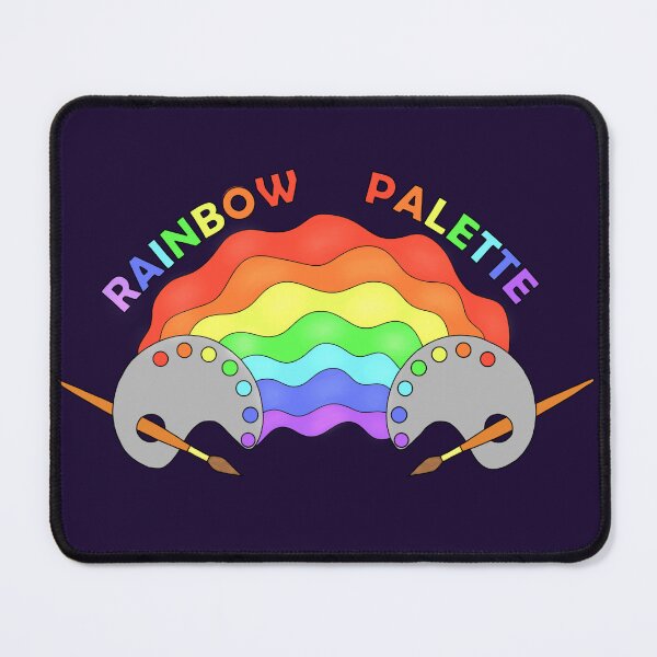 Item preview, Rainbow palette- A combination of color palette with rainbow. designed and sold by Pattern Petals.