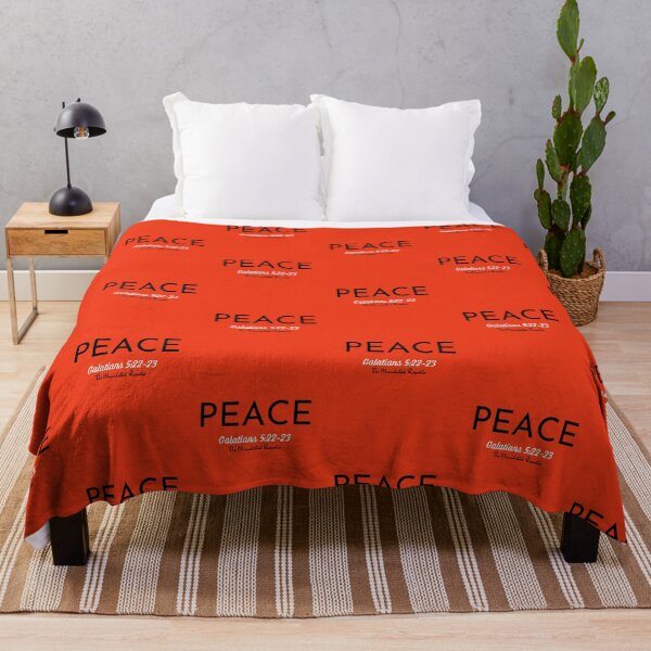 Item preview, The Fruit of The Spirit Peace - Orange, Black, White designed and sold by TheReporter1.