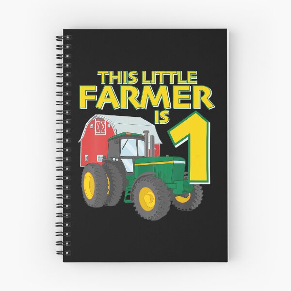 Item preview, This Little Farmer Is One Kids 1 Year Old Green Farm Tractor Birthday Party Farmer 1st Birthday Gift designed and sold by PameGraha.