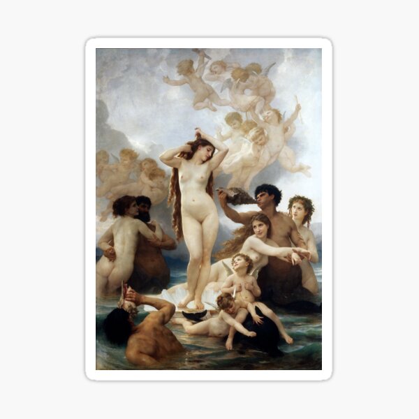 Item preview, William-Adolphe Bouguereau - The Birth of Venus designed and sold by elinaarbidane.