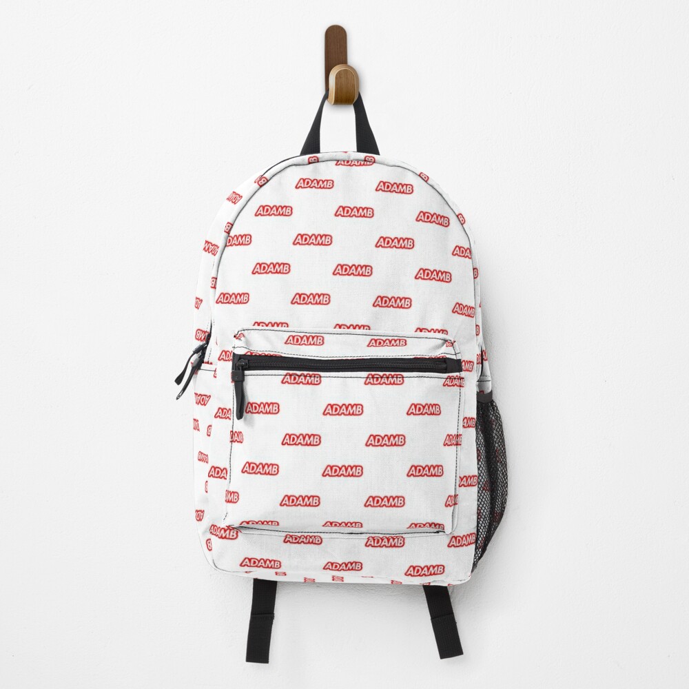 "Adam B Merch Adamb" Backpack For Sale By SamibShop | Redbubble