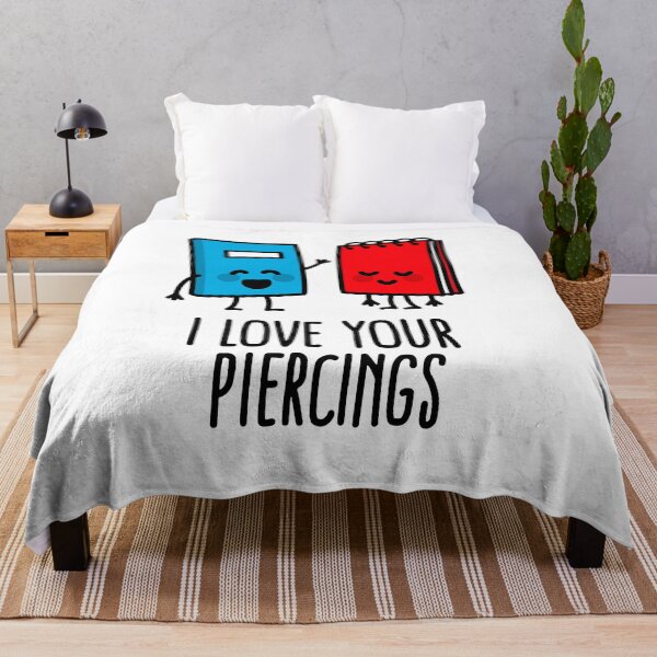 Item preview, I love your piercings funny body piercer piercing designed and sold by LaundryFactory.