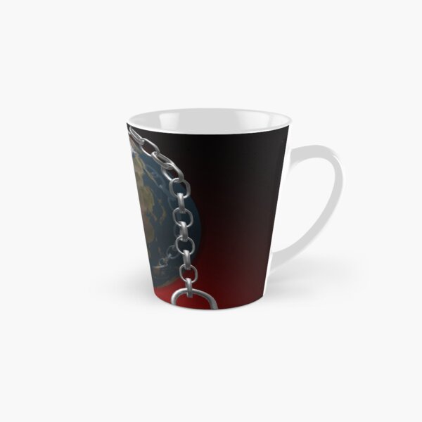 Erde als Schlüsselanhänger Tasse (konisch)