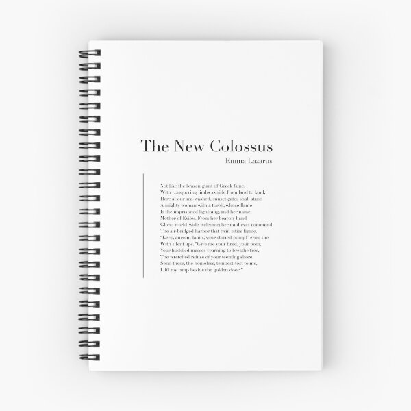 Item preview, The New Colossus by Emma Lazarus designed and sold by wisemagpie.