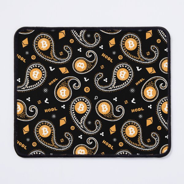 Item preview, Bitcoin crypto paisley designed and sold by Vitaliy Klimenko.