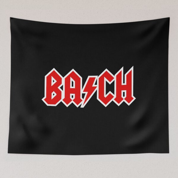 Item preview, Johann Sebastian Bach Classical music Hard Rock designed and sold by LaundryFactory.
