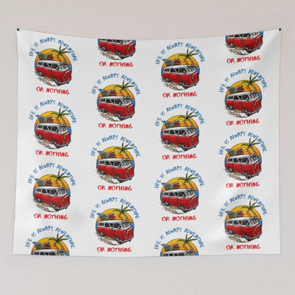 Item preview, life is always adventure or nothing designed and sold by idea-factory.