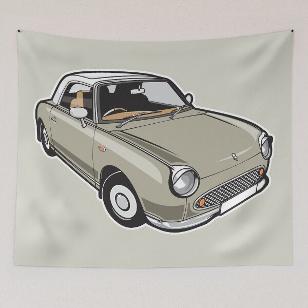Item preview, Nissan Figaro - Topaz Mist designed and sold by jamieleeart.
