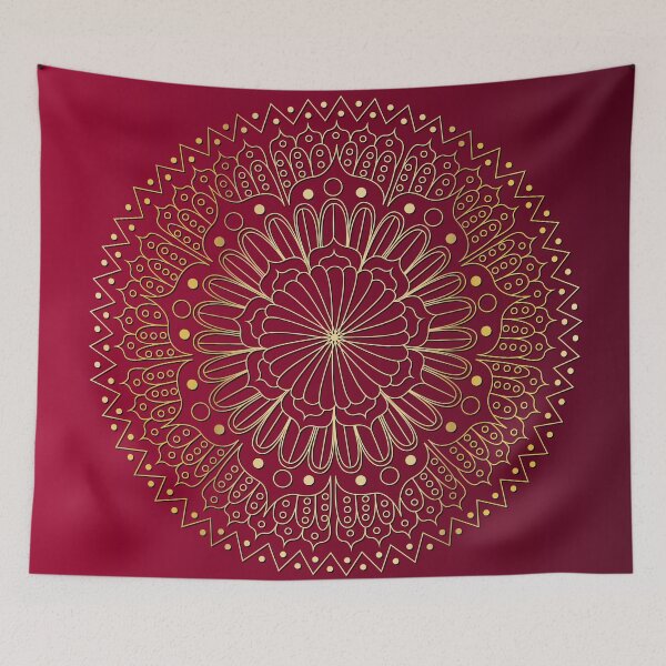 Item preview, Golden Mandala designed and sold by risingrocket.