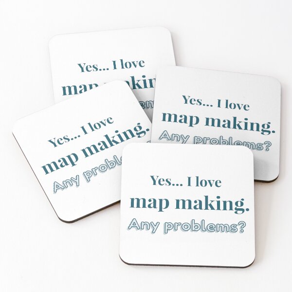 Item preview, I love Map Making designed and sold by cooldesignsalot.