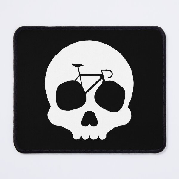 Item preview, Bicycle Skull • Schädel Geschwindigkeit (White) designed and sold by amuseXpress.