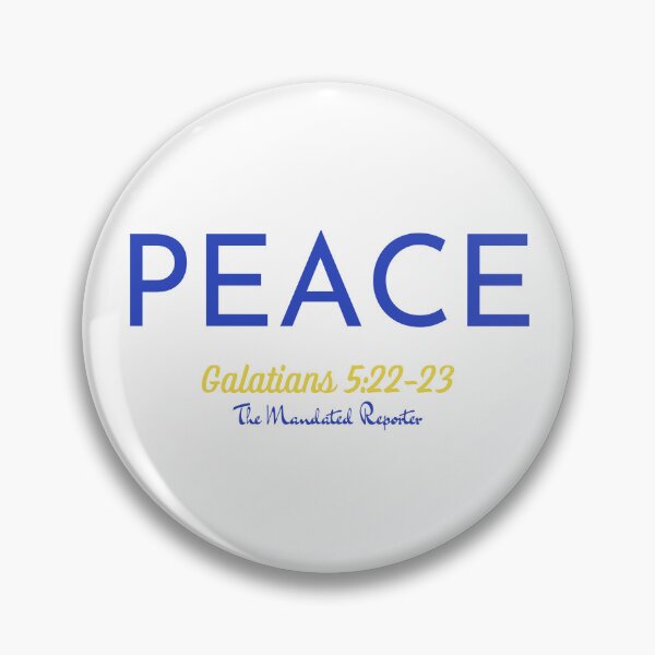 Item preview, The Fruit of The Spirit Peace - White, Blue, Yellow designed and sold by TheReporter1.
