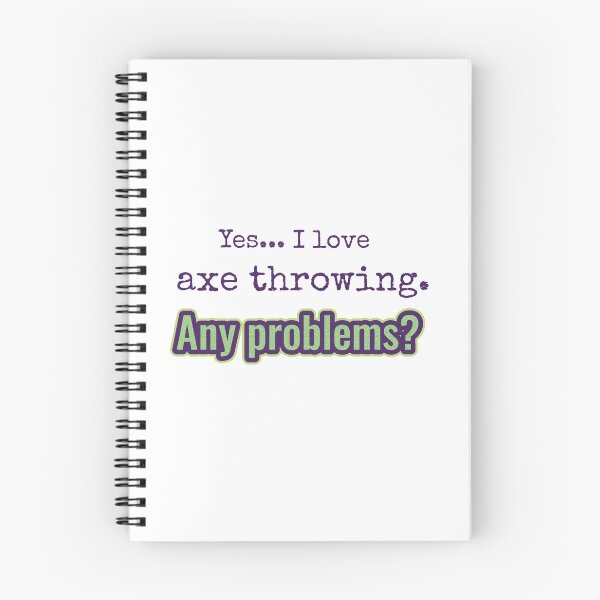 Artikelvorschau, Ich liebe Axtwerfen entworfen und verkauft von cooldesignsalot.
