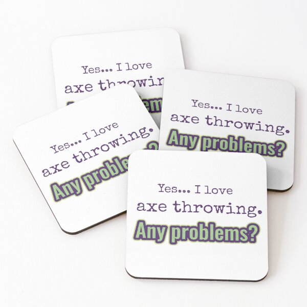 Item preview, I love Axe Throwing designed and sold by cooldesignsalot.