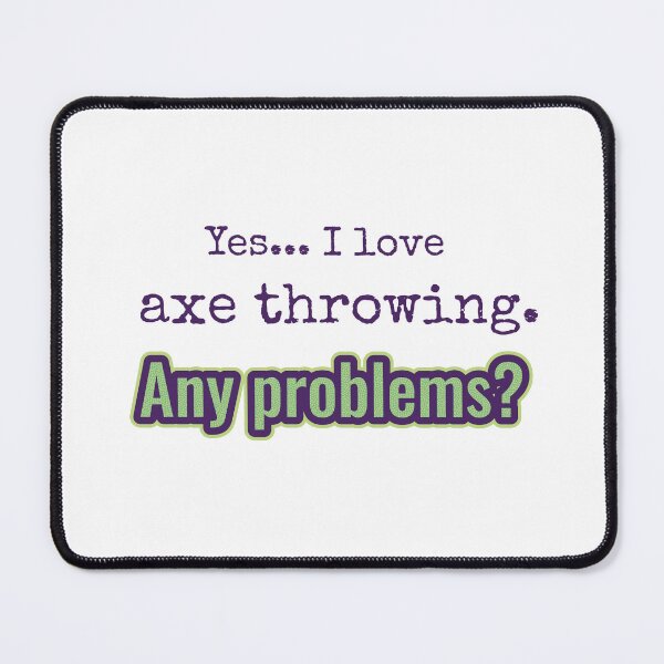 Item preview, I love Axe Throwing designed and sold by cooldesignsalot.