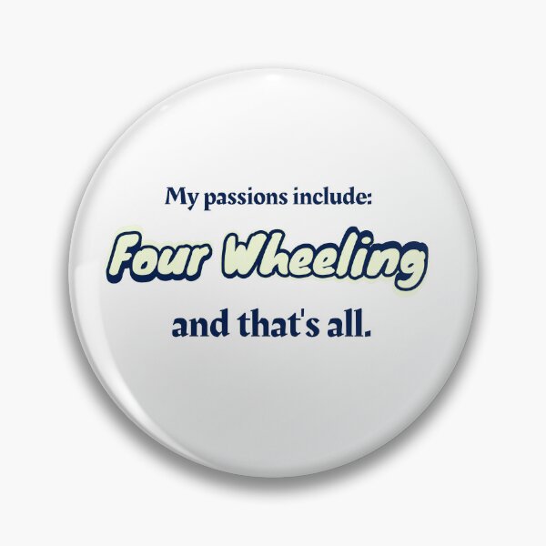 Item preview, Four Wheeling is my passion designed and sold by cooldesignsalot.
