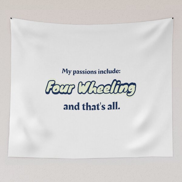 Item preview, Four Wheeling is my passion designed and sold by cooldesignsalot.