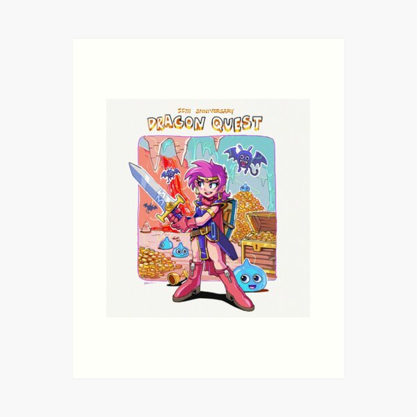 Dragon Quest 35th Anniversary Art Print