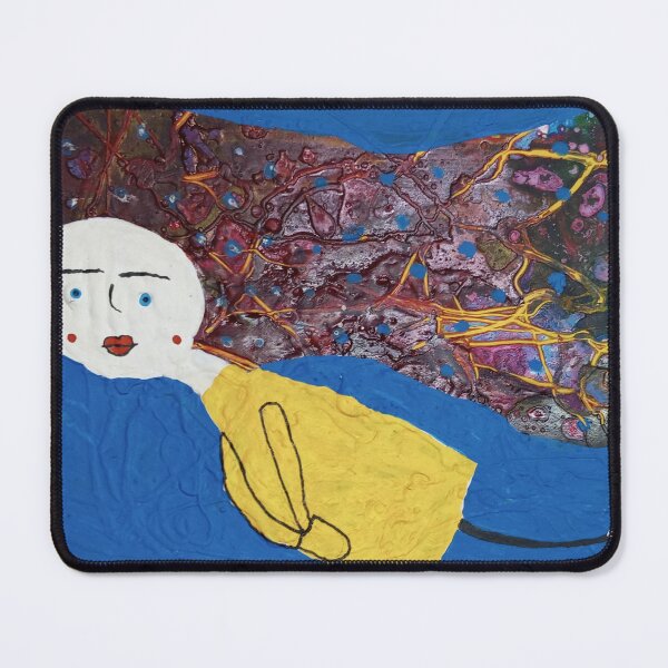 Item preview, Expressive Woman portrait, Dailis Yzarra, Backroom Art designed and sold by The Sr Corchea Backroom Art.