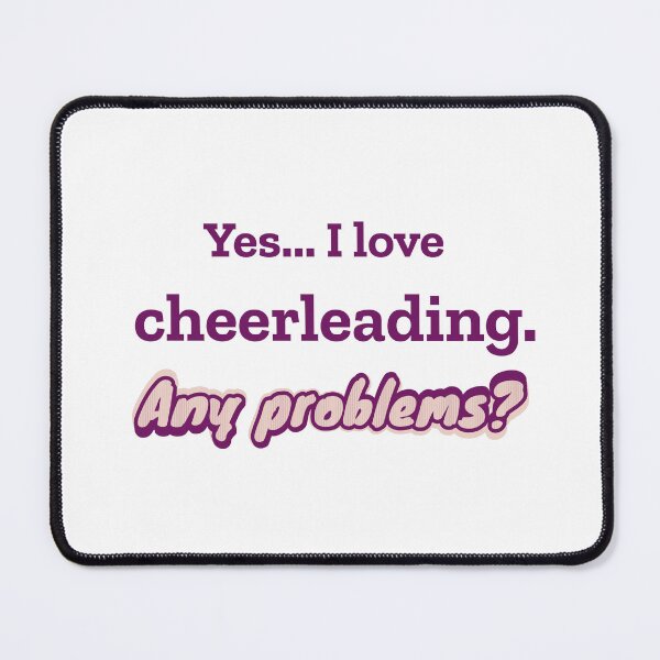 Item preview, I love Cheerleading designed and sold by cooldesignsalot.