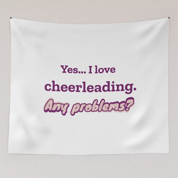 Item preview, I love Cheerleading designed and sold by cooldesignsalot.