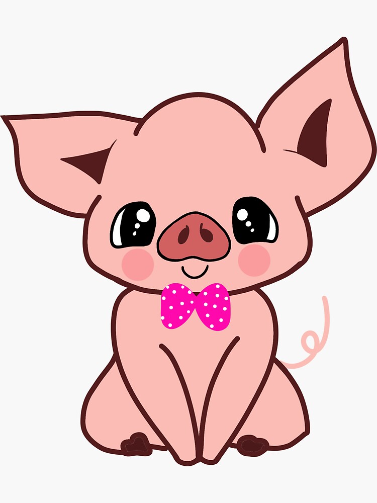 "Teacup pigs" Sticker by Piggypiggymore Redbubble