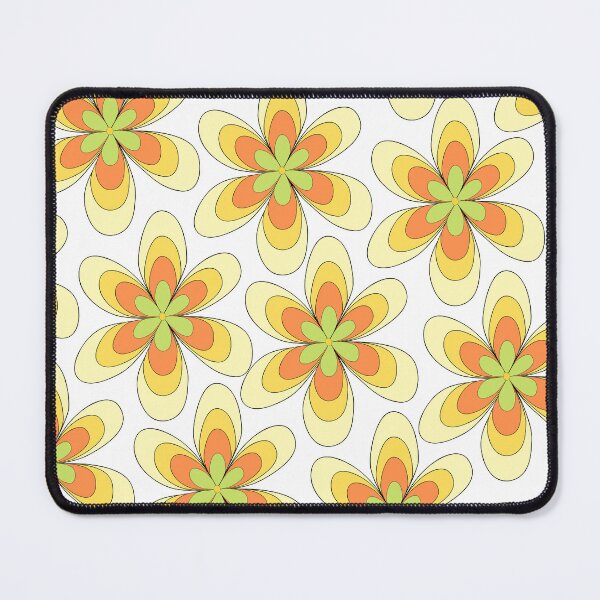 Item preview, Summer Retro Colored Flowers designed and sold by ckylin.