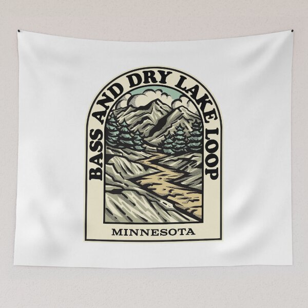 Item preview, Bass and Dry Lake Loop Minnesota hiking backpacking trail designed and sold by HalpinDesign.