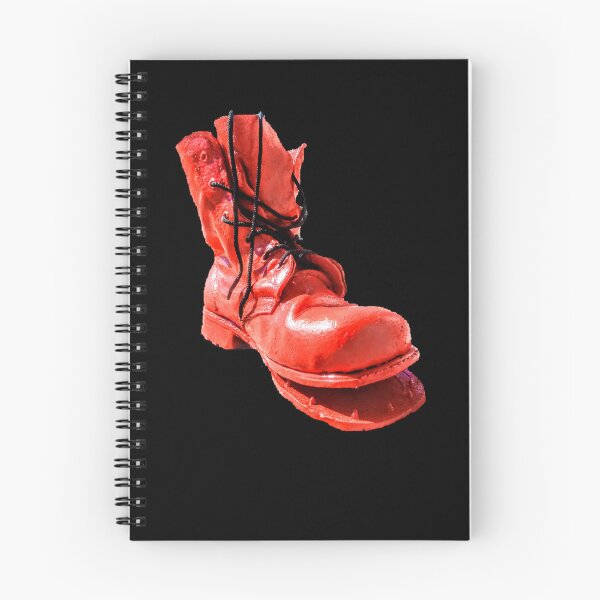 Item preview, Red Nightmare Boot, Leonardo Sacristá, Backroom Art  designed and sold by The Sr Corchea Backroom Art.