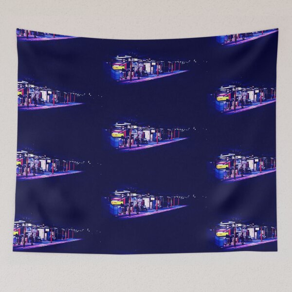 Item preview, Japan cyberpunk train station designed and sold by vanyadesign.