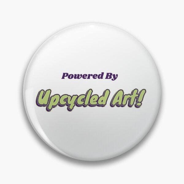 Item preview, Powered By Upcycled Art designed and sold by cooldesignsalot.