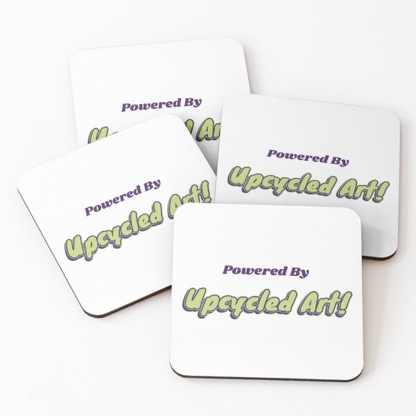 Item preview, Powered By Upcycled Art designed and sold by cooldesignsalot.