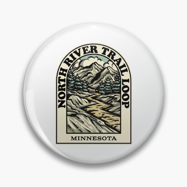 Item preview, North River Trail Loop Minnesota hiking backpacking trail designed and sold by HalpinDesign.