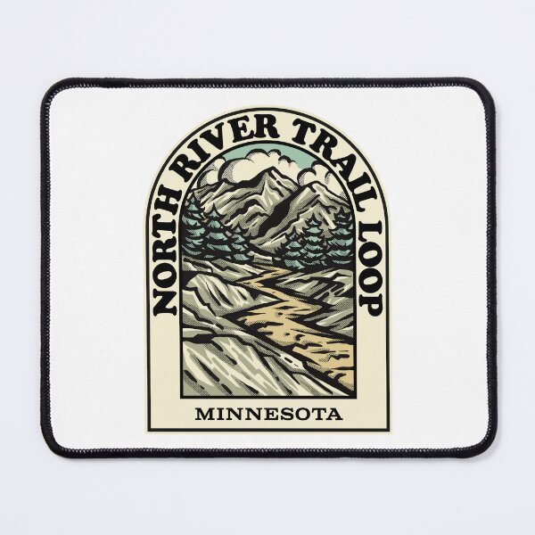 Item preview, North River Trail Loop Minnesota hiking backpacking trail designed and sold by HalpinDesign.