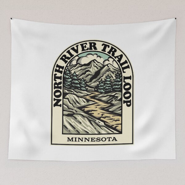 Item preview, North River Trail Loop Minnesota hiking backpacking trail designed and sold by HalpinDesign.