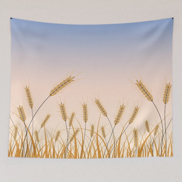 Item preview, Golden wheat on sunset  designed and sold by risingrocket.