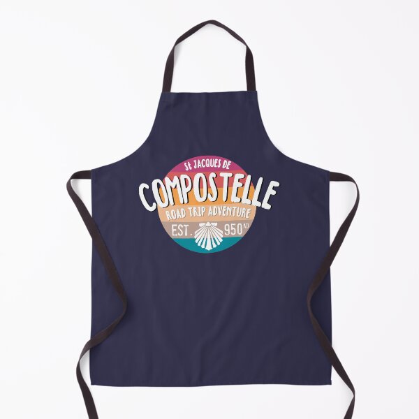 Item preview, Compostela pilgrimage t-shirt designed and sold by VUE-MER.