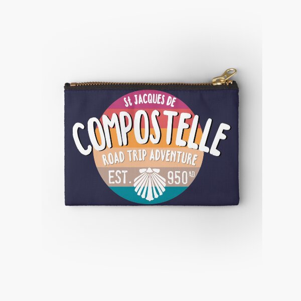 Item preview, Compostela pilgrimage t-shirt designed and sold by VUE-MER.