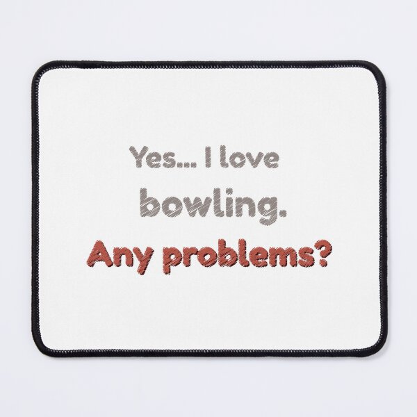 Item preview, I love Bowling designed and sold by cooldesignsalot.