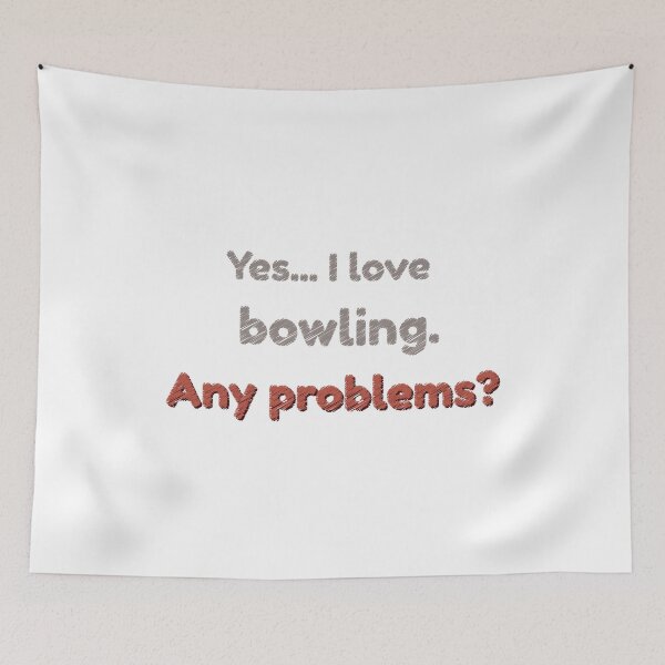 Item preview, I love Bowling designed and sold by cooldesignsalot.