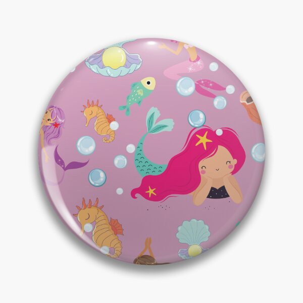 Item preview, Purple  and Pink  Cute and Elegant and Pretty  Mermaid pattern Scales A-Line Dress gift for cute daughter gift for niece  designed and sold by GhostAmine.