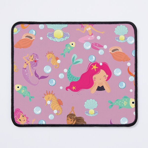 Item preview, Purple  and Pink  Cute and Elegant and Pretty  Mermaid pattern Scales A-Line Dress gift for cute daughter gift for niece  designed and sold by GhostAmine.