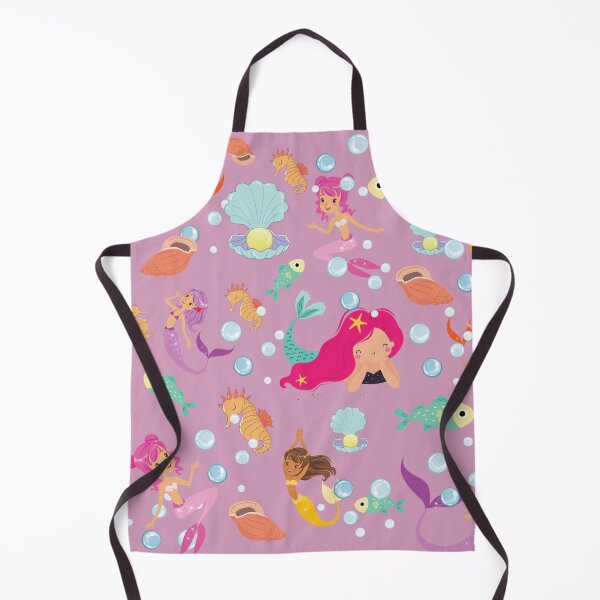 Item preview, Purple and Pink Cute and Elegant and Pretty Mermaid pattern Scales A-Line Dress gift for cute daughter gift for niece designed and sold by GhostAmine.
