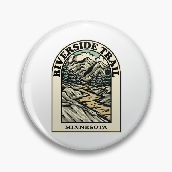 Item preview, Riverside Trail Minnesota hiking backpacking trail designed and sold by HalpinDesign.
