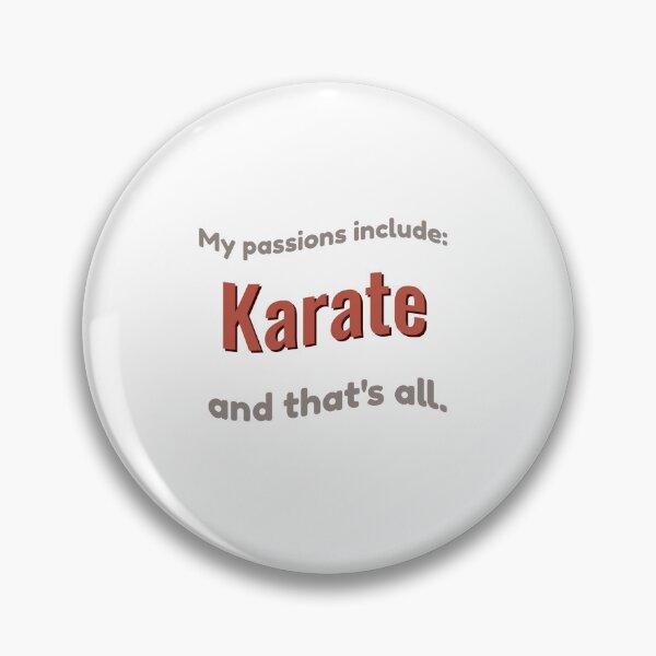 Item preview, Karate is my passion designed and sold by cooldesignsalot.