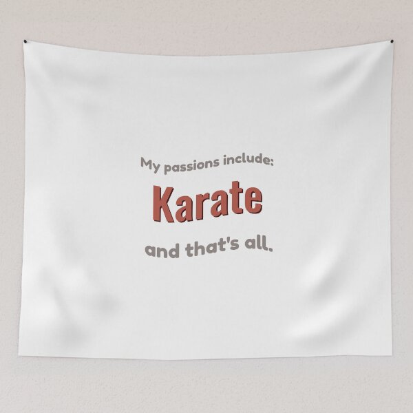 Item preview, Karate is my passion designed and sold by cooldesignsalot.