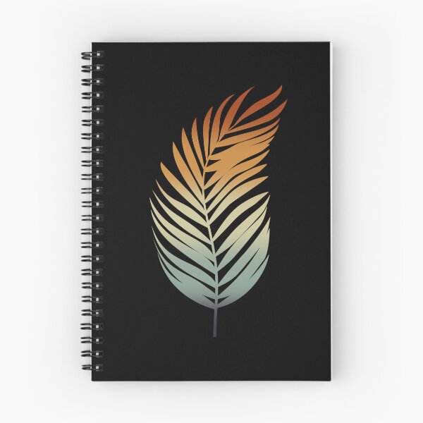 Item preview, Tropical Palm Leaf  - Retro Color Gradient - B04 designed and sold by AlfabetDesign.