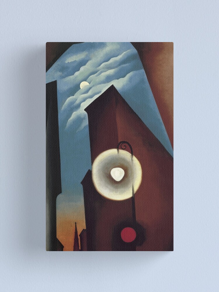 Georgia O'Keeffe PELVIS WITH MOON 1943 Lithograph, Blue Sky